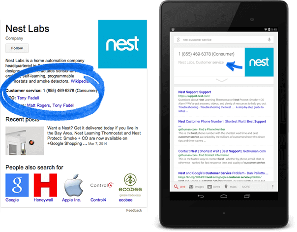 Understanding Google Rich Snippets 10 business info