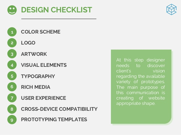 Outsource Web Design: What to Know + How to Do It Effectively 2 design checklist