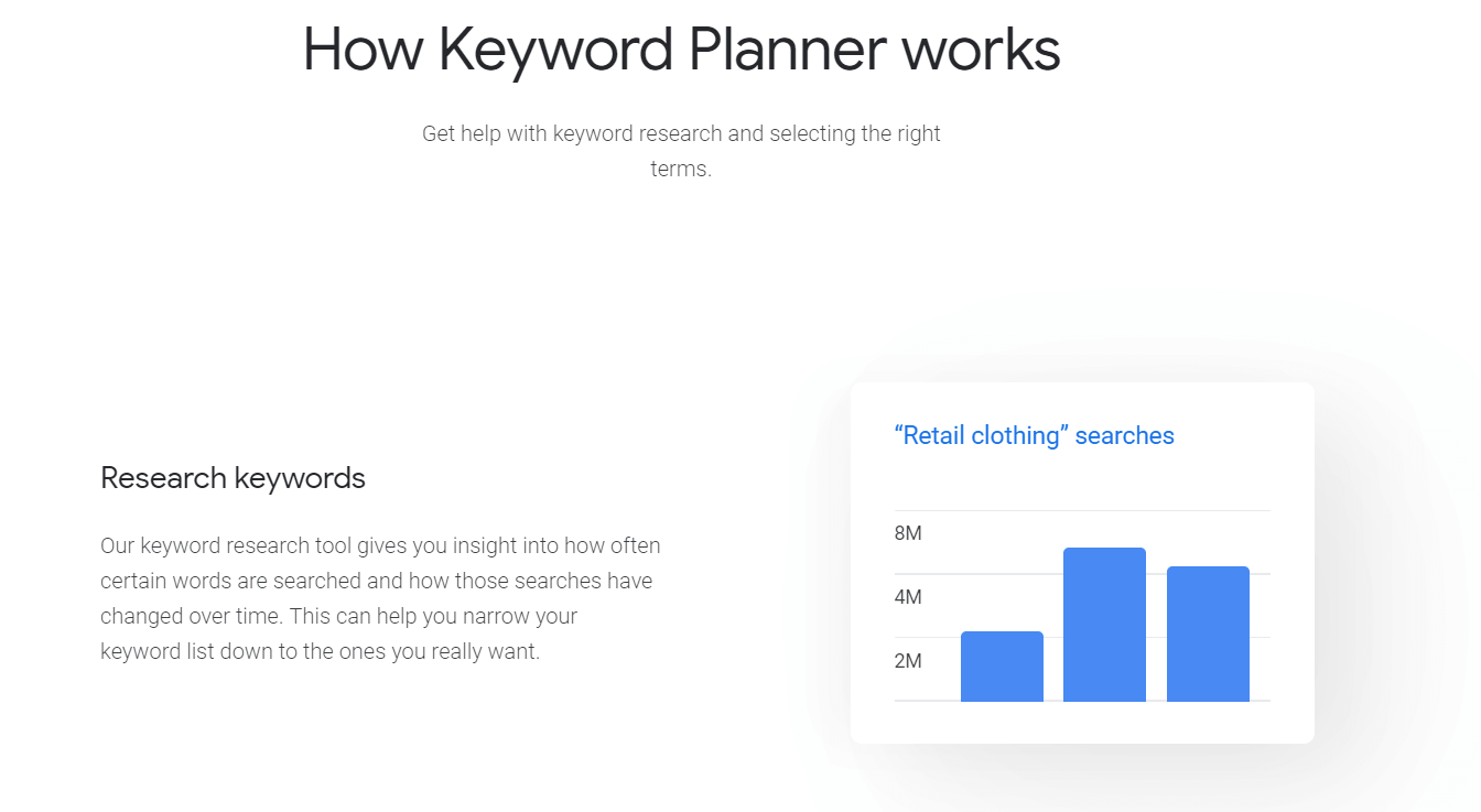 keyword planner 1