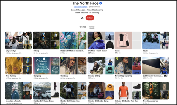 How SEOs can Generate Traffic and Backlinks with Pinterest 7 north face