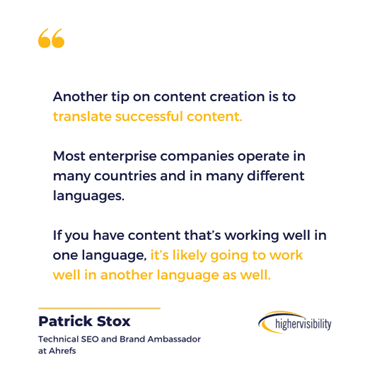 Everything You Need to Know About Enterprise SEO 6 patrick stox eeat