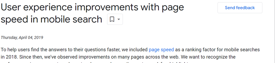 Popular Types of SEO Services & Deliverables: A Complete List 3 page speed user