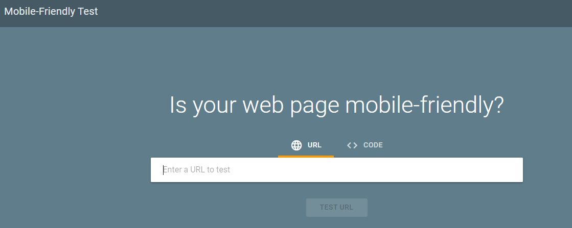mobile-friendly test- technical SEO