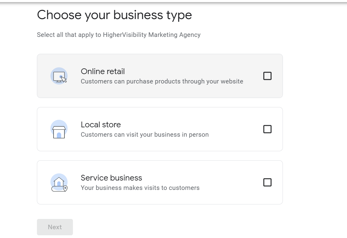 How to open a google business profile for local business 