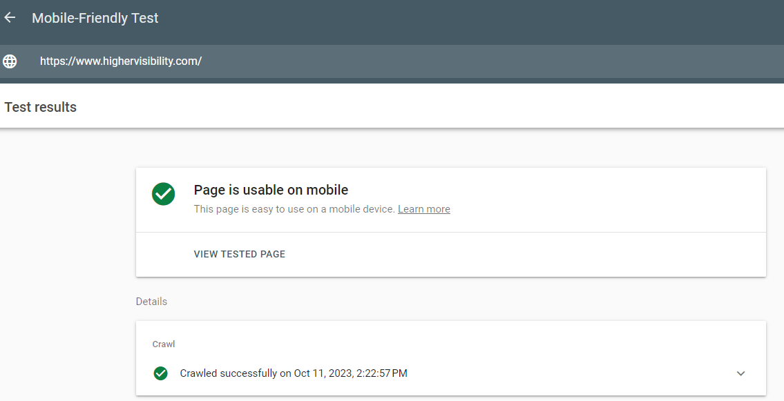 Technical SEO: Why is It Important? 5 mobile-friendly test- technical SEO